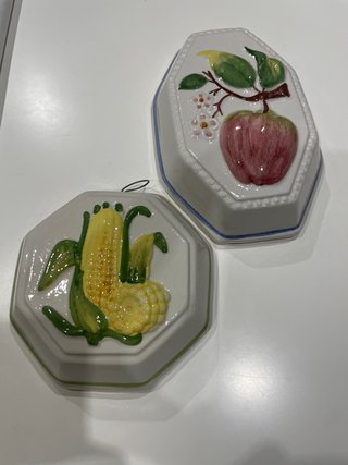 2 Moldes de Cerámica para Gelatina