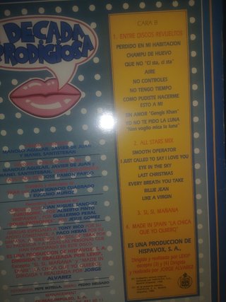 Vinilo Años 80 Por... La Década Prodigiosa
