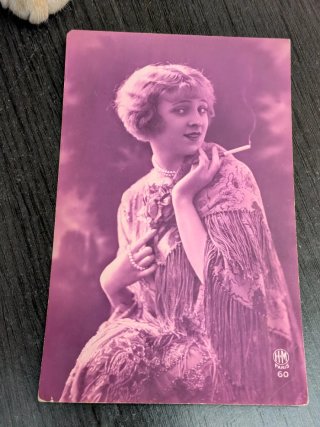 Tarjeta Postal HM talleres Hauser & Menet Paris