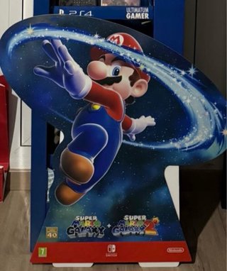 Cartel Super Mario Galaxy 1+2 Nintendo
