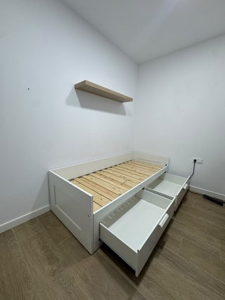 Cama Nido Blanca de Madera