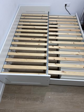 Cama Nido Blanca de Madera