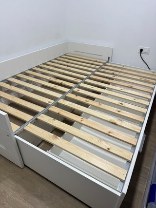 Cama Nido Blanca de Madera