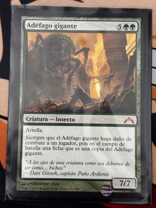 Carta MTG Adéfago gigante Intromisión / Gatecrash