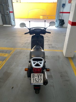 Honda SH 100 Scoopy Negra
