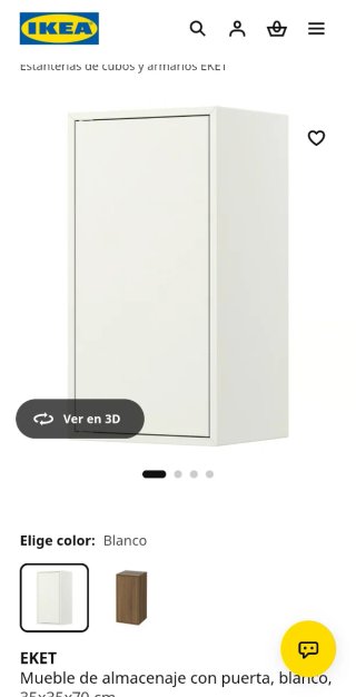 Mueble de almacenaje con puerta IKEA EKET