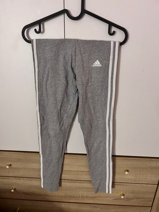 mallas grises de adidas talla xs/s