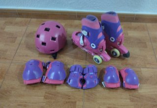 Set de Patines Infantiles con Protecciones
