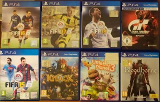 PlayStation 4 (PS4) con 8 giochi