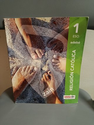 Libro de texto de Religión Católica de 1°. ESO