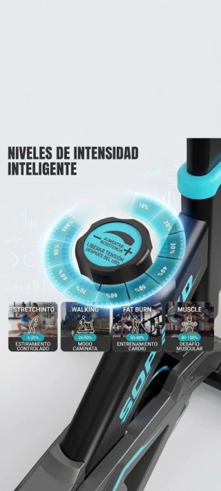 Bicicleta Spinning con Bluetooth y App