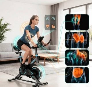 Bicicleta Spinning con Bluetooth y App