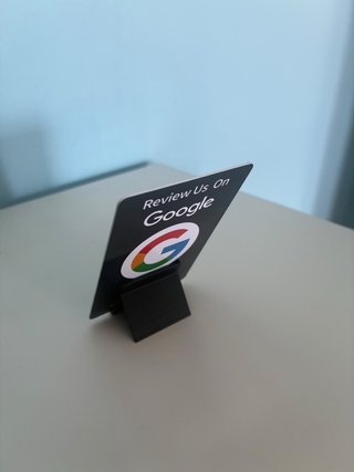 NFC Google Review Stand