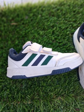Zapatillas Adidas Blancas Velcro Niños