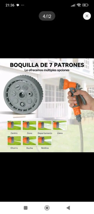 Manguera Jardín Durhand Extensible