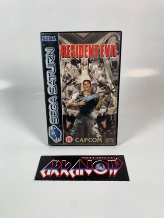 Resident Evil Sega Saturn PAL Videojuego Completo