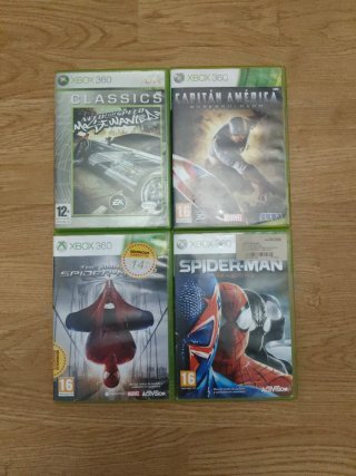 4 Juegos Xbox 360