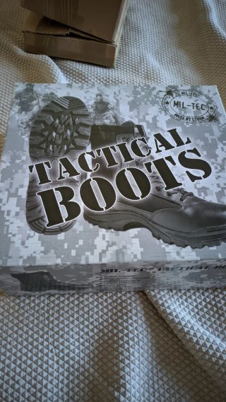 Botas Táticas Mil-Tec Pretas