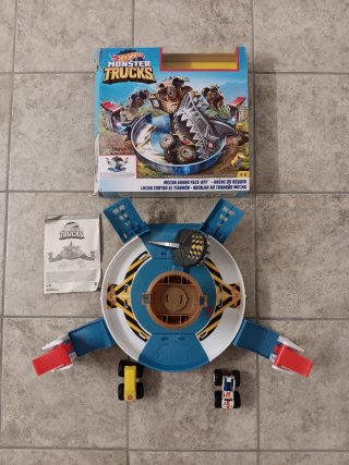 Playset Hot Wheels Monster Trucks Mecha Shark