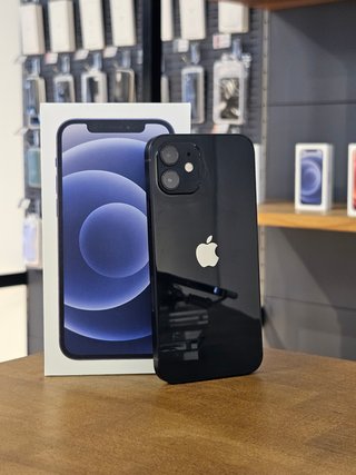 IPHONE 12 64GB NEGRO BATE. 100%