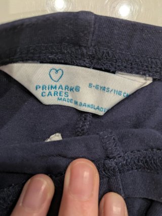 Lote de 4 Leggings para Niña (6 años)