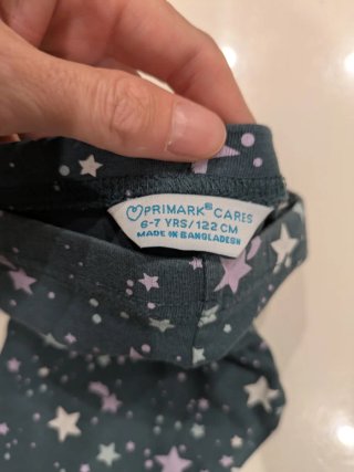 Lote de 4 Leggings para Niña (6 años)