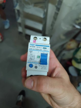 Interruptor Magnetotérmico Diferencial Hager