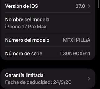 iPhone 17 Pro Max Naranja