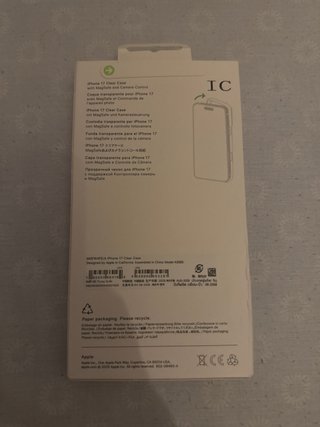 Funda iPhone 17 Transparente MagSafe