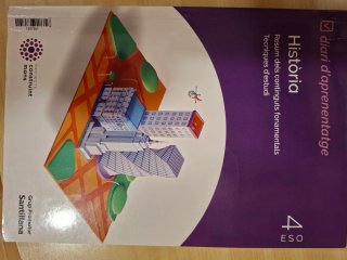 Libro historia  4 ESO catalán