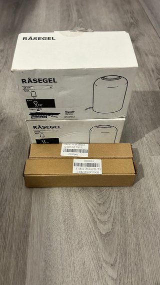 2 Lámparas de mesa IKEA RÅSEGEL
