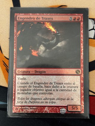 Carta MTG Engendro de Traxes FOIL
