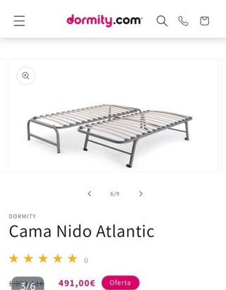 Cama nido 90x190 DORMITY