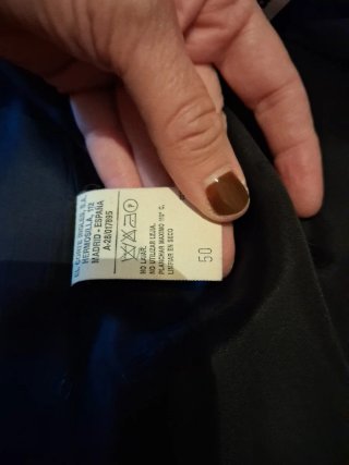 Chaqueta de Fiesta Negra y Dorada