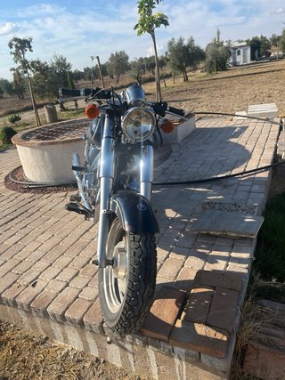 Moto Custom 125cc Negra - Buen Estado
