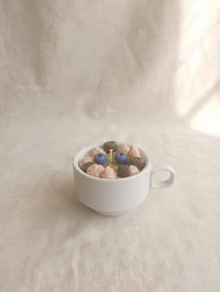 Vela Artesanal en Taza de Cerámica