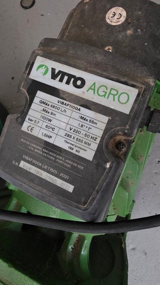 Bomba de agua VITO Agro 1100W 1,5 CV