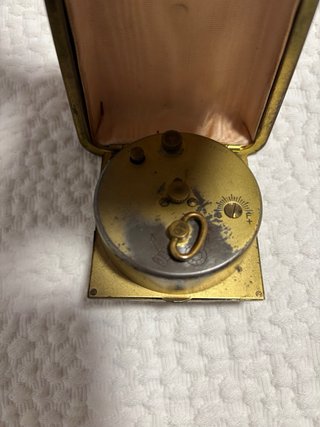 Reloj de viaje Europa antiguo