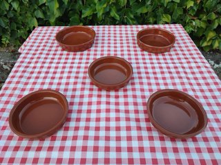 Cazuelas de barro Lote Hosteleria 150 unidades 99€