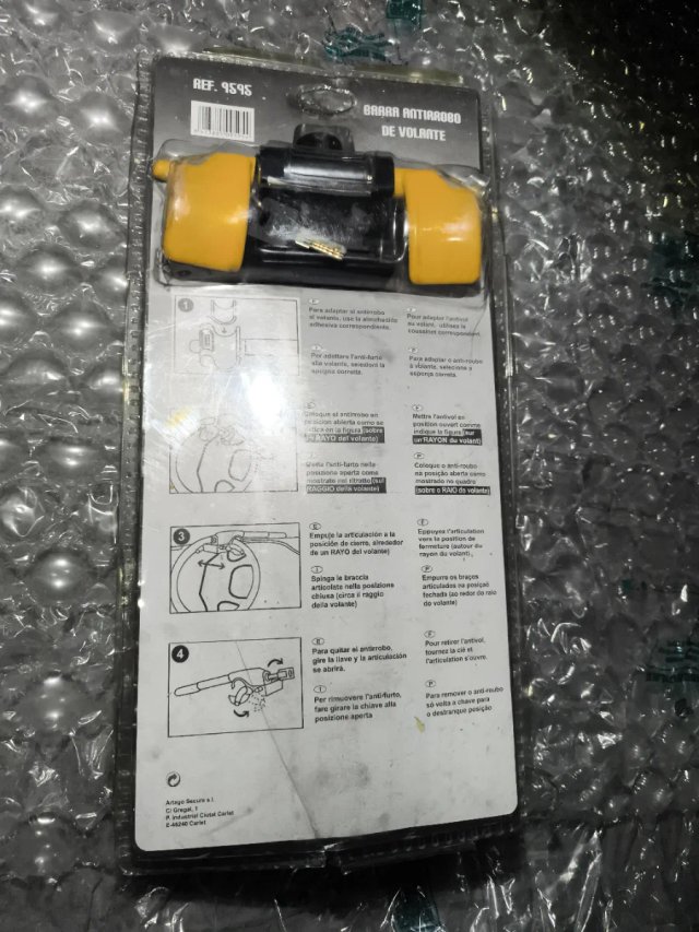 Traba Volante Block Auto Antirrobo