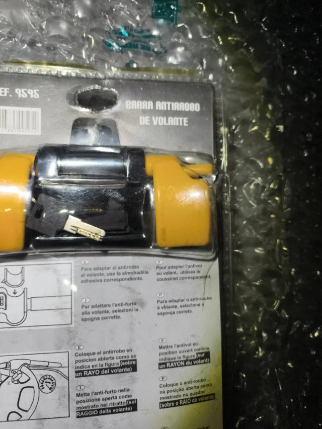 Traba Volante Block Auto Antirrobo