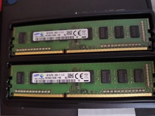 Memoria RAM DDR3 8GB (2x4GB) Samsung