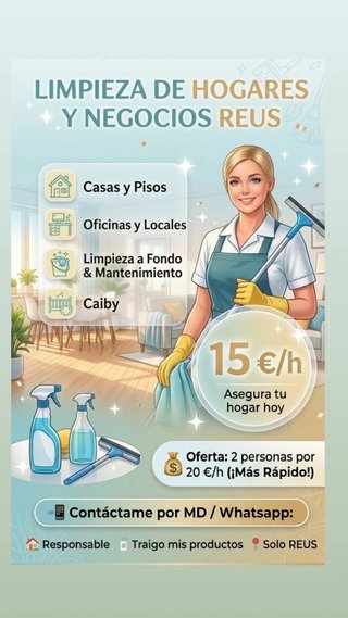 Trabajo de limpieza