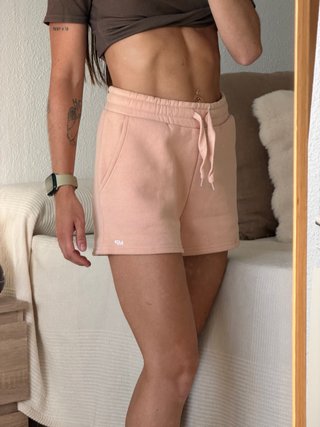 Pantalón corto de chándal Myprotein rosa