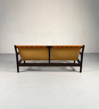 (2) Sofá diseño brutalista, Vintage años 80