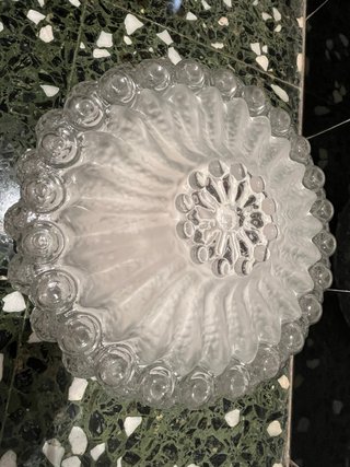Plafón de techo de cristal