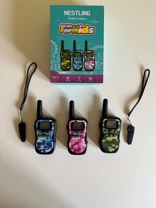 Walkie Talkies Nestling para Niños