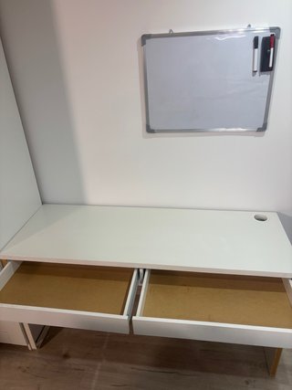Mesa escritorio IKEA blanca Micke