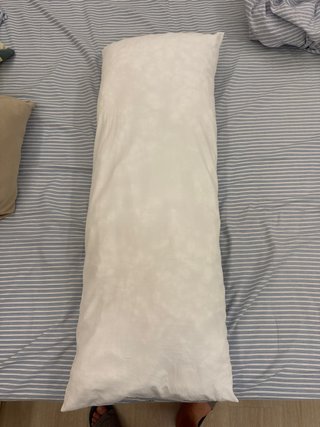 Almohada Rectangular Blanca 90 cm