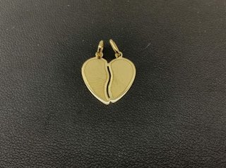 Colgante Corazón de Oro 18kt